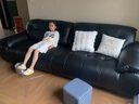 帕沙曼真皮沙發(fā)復古風客廳頭層牛皮直排意式極簡寬坐深躺躺沙發(fā)2655ZP 【USB充電】2.78米多人位 【豪華版 l 加厚頭層牛皮MP】 曬單實拍圖