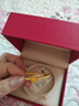 謝瑞麟黃金手鏈女古法蓮花手串足金手鏈送女友老婆情人節(jié)七夕禮物計價 足金蓮花珠珠手串約3克 曬單實拍圖