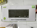 acer無線鍵盤鼠標(biāo)套裝雙模剪刀腳鍵盤充電藍牙鍵盤無線鍵鼠套裝電腦手機平板ipad通用輕薄便攜辦公鍵盤 黑灰色【單鍵盤】Type-c充電 【無線2.4G+藍牙】連接 曬單實拍圖