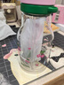 BABLOV花伴森玻璃吸管杯女生高硼硅耐高溫學(xué)生便攜夏季水杯子 曬單實(shí)拍圖
