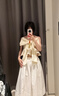 UR2025夏季新款女裝時(shí)尚休閑百搭超寬松白色半裙UYU550052 本白 (偏寬松) S (XS-S) 曬單實(shí)拍圖