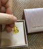 六福珠寶七夕禮物 足金生肖龍蛇守護(hù)使者葫蘆黃金吊墜不含鏈計(jì)價(jià) 約3.43克 曬單實(shí)拍圖
