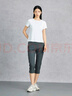 Rapido【新品】靂霹道2025年春夏女士輕薄休閑運(yùn)動(dòng)時(shí)尚七分褲CP5421L04 深灰色 XL 170/74A 曬單實(shí)拍圖
