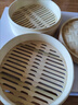 品味生活好夫人竹籠電蒸鍋燉蒸煮一體3層蒸鍋多功能電火鍋電煮鍋大容量炒菜鍋家用蒸饅頭專(zhuān)用鍋 5L 【鍋口28cm】2層天然竹籠 曬單實(shí)拍圖