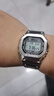 卡西歐（CASIO）手表男士G-SHOCK金屬小方銀金塊藍(lán)牙電波運動防水電子日韓表禮物 GMW-B5000D-1 吳建豪同款經(jīng)典小銀塊 曬單實拍圖