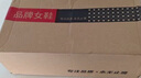 美思鳥（MEISINIAO）護(hù)士鞋女夏季透氣單鞋軟底坡跟豆豆鞋舒適女鞋牛皮鞋輕便媽媽鞋子 桔紅色 37 曬單實(shí)拍圖