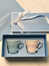WEDGWOOD威基伍德金粉年華玫瑰花情侶馬克杯陶瓷杯子 歡愉假日藍(lán)+粉情侶花瓣 對(duì)杯 曬單實(shí)拍圖