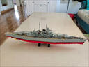 嫵紀(jì)兼容樂高戰(zhàn)艦積木二戰(zhàn)驅(qū)逐艦俾斯麥號(hào)戰(zhàn)列艦船軍艦系列模型玩具 胡德號(hào)戰(zhàn)列艦套裝 ( 順豐 曬單實(shí)拍圖