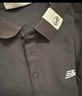 杰克·瓊斯（JACK&JONES）POLO衫男士夏季新款撞色翻領(lǐng)涼感短袖復(fù)古簡約短袖polo衫衣服男裝 炭黑藍(lán)E40 M (175) 曬單實(shí)拍圖