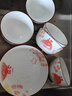 GIOIO釉下彩陶瓷碗套裝飯碗過(guò)年喜慶家用吃飯高顏值米飯碗中式實(shí)用餐具 年年有魚(yú) 6個(gè)碗-【4.5英寸-口徑約11.2cm】 曬單實(shí)拍圖