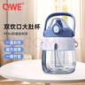 QWE大肚杯900ml星球灰PPSU噸噸杯母嬰適用耐摔水壺上學(xué)露營附背帶 曬單實(shí)拍圖