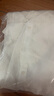 太平鳥女裝襯衫輕薄蝴蝶翻領長袖夏季背后鏤空國風襯衣 白色 S 曬單實拍圖