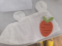 湯尼倍兒新生兒胎帽純棉夏季嬰兒發(fā)帶初生寶寶發(fā)飾套頭護(hù)囟門帽子 白色0-3個月[帽圍38cm] 根據(jù)寶寶頭圍選擇 曬單實拍圖