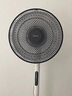 美的（Midea）電風扇家用遠距送風遙控智能落地扇七葉智能感溫立式電扇宿舍臥室搖頭 40CM大網罩黑白色35bjd 曬單實拍圖