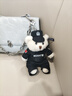 蜀黍家警察小熊卡通鑰匙扣毛絨公仔書包掛件警官小熊掛飾節(jié)日禮品 毛絨鑰匙扣-小白特警款 曬單實(shí)拍圖