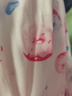 愛慕兒童莫代爾印花女孩短袖睡裙/吊帶睡裙家居服3A抗菌涼感輕薄舒適透氣 蝴蝶結(jié)櫻桃 150 （65-85斤） 曬單實拍圖