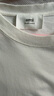 AMIPARIS【七夕禮物】男女同款紅色愛心刺繡休閑棉質(zhì)寬松圓領(lǐng)短袖T恤 175自然白/紅色 UTS004.726 M 曬單實拍圖