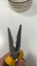 得力（deli）尖嘴鉗尖口鉗子尖咀鉗電工鉗剪線(xiàn)鉗 6英寸 DL2106 曬單實(shí)拍圖