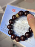 豆蔻時(shí)光正宗印度金星小葉紫檀手串12mm護身符本命年蛇年佛念珠手鏈男女款 曬單實(shí)拍圖