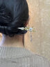 老鳳祥925銀發(fā)簪古風(fēng)簪子女頭飾發(fā)飾生日禮物女生送女朋友老婆高級實(shí)用 L-F482相思紅豆銀發(fā)簪-925銀 曬單實(shí)拍圖