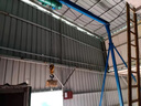 立始移動龍門架起重吊架升降電動工地吊機架小型航吊龍門吊1/2/3/5噸 加厚1噸【總高2.5米 總寬2.5米】 曬單實拍圖