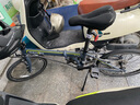 大行（DAHON）折疊自行車20英寸18速男女式公路折疊車KAC083 消光黑 曬單實拍圖