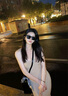 雷朋(RayBan)時(shí)尚太陽(yáng)鏡旅行者戶外開(kāi)車男女款板材方框偏光墨鏡0RB2140F 901黑色鏡框綠色鏡片 54 曬單實(shí)拍圖