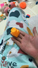 兒童軟膠積木嬰兒1歲認知早教可啃咬拼裝益智男女寶寶大顆粒玩具 軟膠大顆粒積木90塊（帶車(chē)） 曬單實(shí)拍圖