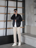 MACKAGE【七夕】MACKAGE男士 COLLIN拼接立領(lǐng)時(shí)尚休閑經(jīng)典絎縫羽絨夾克 黑色 XL 曬單實(shí)拍圖