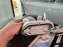 分形工藝FD Scape耳機(jī)頭戴式麥克風(fēng)電腦 RGB  無(wú)線電競(jìng)游戲無(wú)線充電底座藍(lán)牙5.3超寬頻靜音 可拆麥克風(fēng) 灰色 曬單實(shí)拍圖