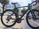 喜德盛（xds）AD7碳纖維公路自行車24速電子變速超輕競技破風(fēng)公路車成人 綠魔 禧瑪諾105DI2 電變版 24速 L碼700C*520 推薦身高175-185cm 超輕碳纖維 曬單實拍圖