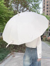 愛上雨24骨雨傘長柄男女士家用大號(hào)自動(dòng)加固結(jié)實(shí)抗風(fēng)暴雨專用定制直桿傘 全纖維中棒-加大-24骨梧桐米 曬單實(shí)拍圖