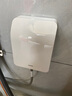 西門子（SIEMENS）開關(guān)插座防水盒 通用86型暗裝面板防濺盒 雅白色(可90°懸停) 曬單實拍圖