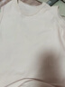 無(wú)印良品（MUJI）女式 天竺編織 無(wú)袖T恤 上衣打底衫女款內搭背心 坎肩 25年夏季 白色 S (155/80A) 曬單實(shí)拍圖