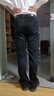 羅蒙休閑褲男潮商務(wù)休閑西褲彈力百搭通勤西裝褲子 黑色 33  曬單實(shí)拍圖
