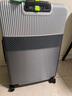 新秀麗（Samsonite）行李箱拉桿箱可擴展時(shí)尚商務(wù)密碼登機箱子旅行婚箱學(xué)生男女\GN0 銀色|可擴展【全球3年聯(lián)?！?28英寸 |凈重4.53kg-可托運 曬單實(shí)拍圖