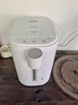 美的（Midea）電熱水瓶燒水壺保溫一體機(jī) 玻璃內(nèi)膽無異味 智能恒溫 精準(zhǔn)調(diào)溫控溫 沖奶神器 5L大容量50E-10G 曬單實(shí)拍圖