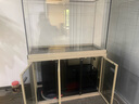 玉弘杰一體拉筋魚缸客廳大型缸內(nèi)無管件無邊框龍魚缸免換水吉羅錦鯉魚池 蘋果金【缸內(nèi)無管件】 120X50X160CM 曬單實(shí)拍圖