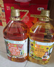 初萃中糧 食用油禮盒 花生油葵花籽油菜籽油玉米油亞麻籽油 節日禮品 油禮盒（26年5月到期） 4L*2桶 花生油+葵花籽油 曬單實(shí)拍圖