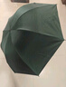 雨航（YUHANG）加大晴雨傘三折八骨太陽(yáng)傘防紫外線便攜折疊黑膠商務(wù)傘 墨綠 曬單實(shí)拍圖