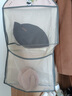 JCZS德國品牌襪子收納神器宿舍衣柜內(nèi)衣內(nèi)褲掛袋懸掛式網(wǎng)兜床頭床邊整 換洗款-2個裝熊貓掛袋-三層【自帶掛鉤】 【網(wǎng)紗透 40*82cm 曬單實拍圖