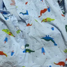 G.DUCKKIDS小黃鴨新款童裝2025男童印花襯衫韓版寶寶卡通襯衣90-140兒童襯衫 藍色-恐龍小樹(shù) 110 cm 曬單實(shí)拍圖