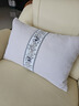 太美鑫中式風(fēng)仿亞麻靠墊純色沙發(fā)靠背護腰靠枕紅木家俱抱枕套長(cháng)方形腰枕 米白 60cm*40cm 含枕芯 曬單實(shí)拍圖