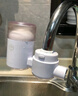 京東京造 水龍頭凈水器 過濾器 家用廚房自來水前置過濾器 可視化可清洗濾芯 1機(jī)4芯套裝 曬單實(shí)拍圖