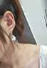 妙奕嘉海邊度假風(fēng)蝴蝶耳環(huán)女2025年新款高級感耳墜女生生日禮物流蘇耳釘 漸變藍(lán)蝴蝶流蘇耳環(huán) 一對 曬單實(shí)拍圖