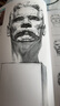 石膏頭像/素描臨摹范本 曬單實(shí)拍圖