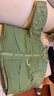 M.Latin/馬拉丁藝術(shù)家系列年男女童羽絨服冬季新款三穿鴨絨羽絨夾克 深綠 130 cm 曬單實拍圖
