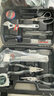 京選（JERXUN）家用工具箱套裝五金工具組套多功能手動(dòng)木工車(chē)載家庭維修收納箱子 曬單實(shí)拍圖