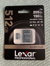 雷克沙TF卡 運動相機高速卡大疆無人機pocket3內(nèi)存卡gopro存儲卡micro sd卡 512G SilverPlus 讀速205MB/s TF卡 曬單實拍圖