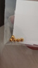 喜上眉梢足金999轉(zhuǎn)運珠3D硬金拋光面珠磨砂路路通DIY配飾散珠送禮女 4mm光珠【約1g】多顆重版 曬單實拍圖